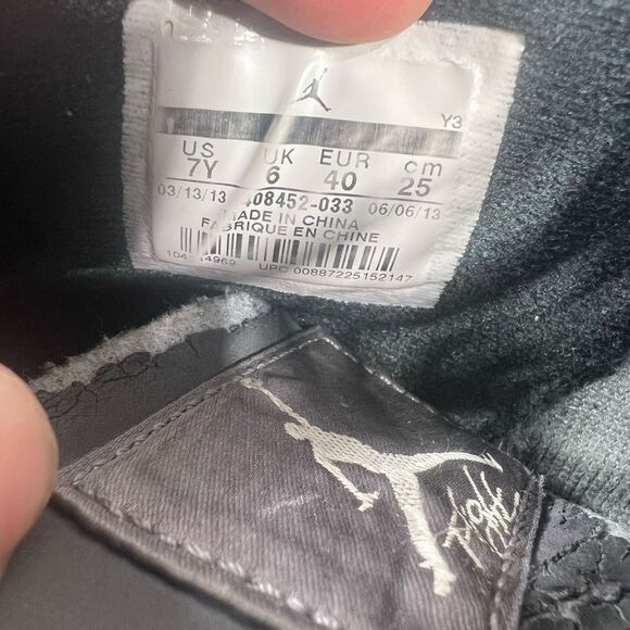 Jordan 4 retro green kids 7 Womens 8.5 - Picture 8 of 8